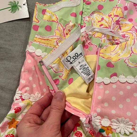Lilly Pulitzer strapless mini dress - Picture 5 of 5